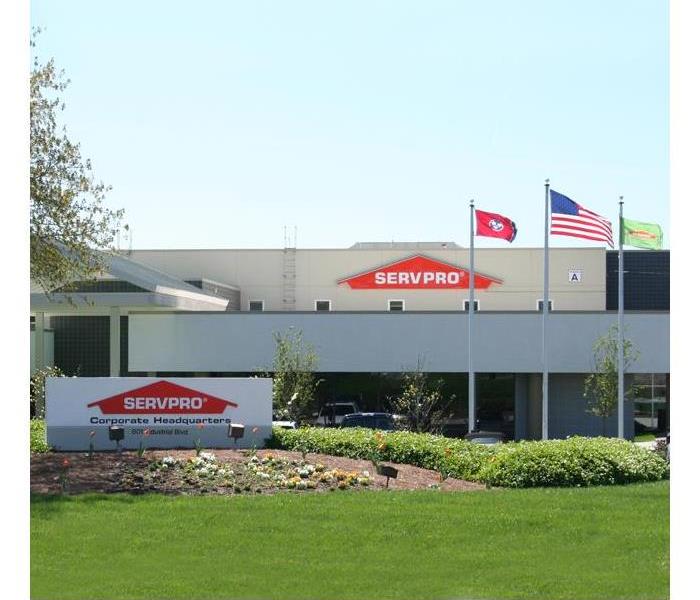 Exterior of SERVPRO office building