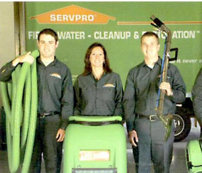 SERVPRO Technicians Ready for Work